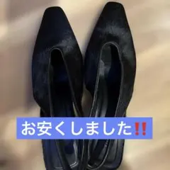 ブラックハイヒールパンプスのサムネイル