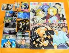 鋼の錬金術師 カード 15枚セット、クリアファイル2枚