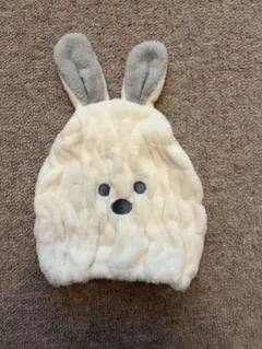 【新品】タオルキャップ ヘアドライタオル プール うさぎのサムネイル