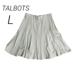 新品 TALBOTS タルボット L フレアスカート アイボリーのサムネイル