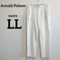 新品✨アーノルドパーマー【LL】ホワイト　チノパン　ストレッチ　白