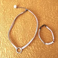 チョーカー&ブレスレット　2点セット