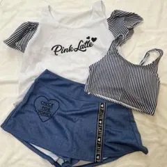 ⭐︎タイムセール中⭐︎Pink Latte セパレート水着 150cm