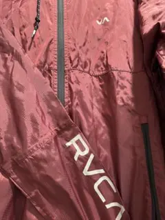 RVCA フード付きナイロンジャケット 赤のサムネイル