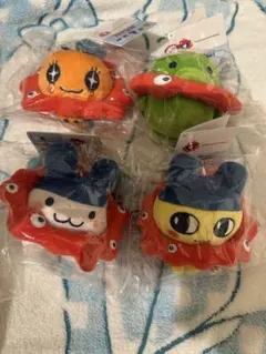 大阪万博 ミャクミャク たまごっち マスコット キーホルダー ぬいぐるみ 4点