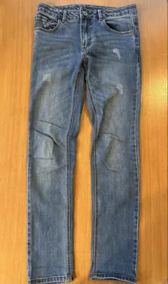 ZARA キッズ　ダメージデニム