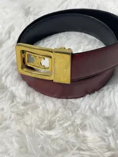 希少　CELINE　マカダム総柄ショートスカート トリオンフベルト　シルバー金具 希少 CELINE マカダム総柄ショートスカート トリオンフベルト シルバー