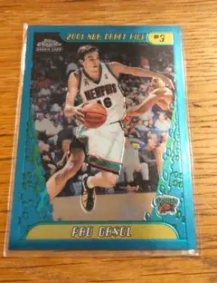 Pau Gasol Topps Chrome 2001 NBA パウガソルカード
