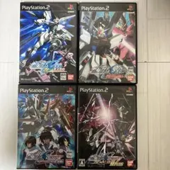 【中古】PS2ソフト ガンダムSEEDシリーズ4本まとめ売り