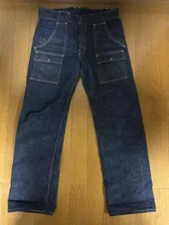 未使用品】トロフィークロージング 1601 ダブルニー デニム - メルカリ