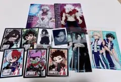 僕のヒーローアカデミア ミニクリアファイル3 カード　クリアしおり　まとめ売り