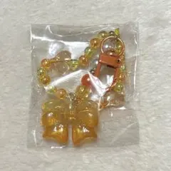 【新品未開封】キラキラビーズ ストラップ カラフルリボン ガチャ