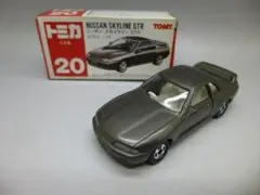 絶版 赤箱　日本製 トミカ 20 ニッサン スカイライン GTR