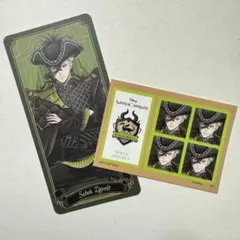 ツイステ★ステージカードコレクション＋アニメイトフェア特典ステッカー★セベク