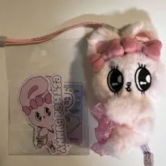 エスターバニー ペンライト くっつきマスコット ピンク