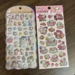 PEANUTS スヌーピー シール 2シートセット