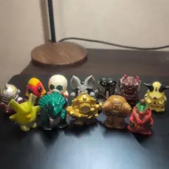 指人形　ウルトラセブン　怪獣　12体