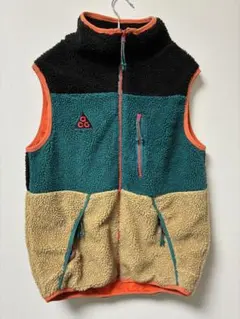 ACG フリースベスト 多色使い　mサイズ