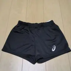 アシックス ゲームパンツ M 黒