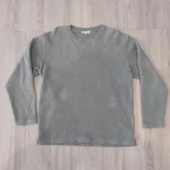 GLOBAL WORK オリーブ色 セーター L