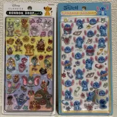 正規品 クラシック＆スティッチ ボンボンドロップシール ディズニー 通常サイズ