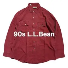 90s L.L.Bean シャツ ヴィンテージ エルエルビーン ビンテージ 古着