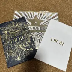 ディオール　クリスマス　限定ショッパー　2025 ホリデー　中・大サイズ20枚 ディオール クリスマス 限定ショッパー 2025 ホリデー 中サイズ