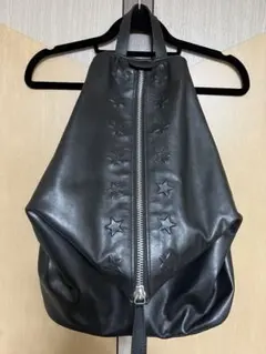 OPELLE イオペレ　3wayリュックショルダー 本革 香水型押　黒 OPELLE イオペレ 3wayリュックショルダー 本革 香水型押 黒