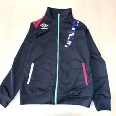 umbro ネイビー ジップアップウィンドブレーカーOサイズ1073番