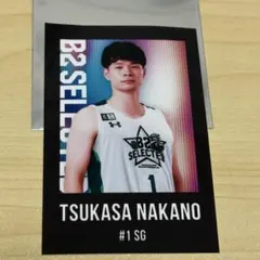 【匿名配送】福島ファイヤーボンズ　中野司選手Bリーグオールスターステッカー