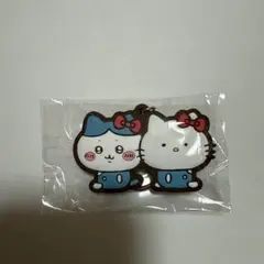 ちいかわ×サンリオ なかよしラバーマスコット ハチワレ×キティ