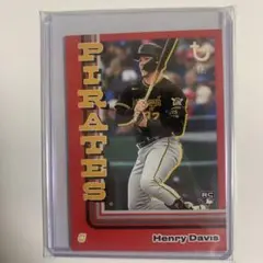 topps HENRY DAVIS RC 3/5