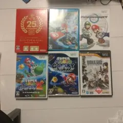 任天堂WiiU ソフト　ゲーム　6点セット　マリオカート８他