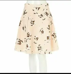 プロポーションボディドレッシング　フラワープリントスカート