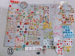 使いかけシール ぷっくり ラメシール 平成レトロ 廃盤 シール交換に⑬