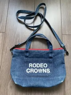 RODEO CROWNS ショルダーバッグ デニム
