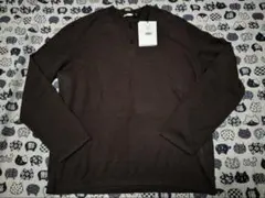 更に値下げ　THE ROW ダークグレー 長袖カットソー　Enright THE ROW ダークグレー 長袖カットソー Enright ウール製 Delsie