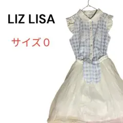 2026年最新】LIZ LISA 柄：チェック レディース 半袖ミニワンピースの