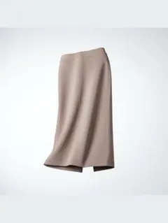 ユニクロ　ドライスウェットナローマキシスカート　サイズM