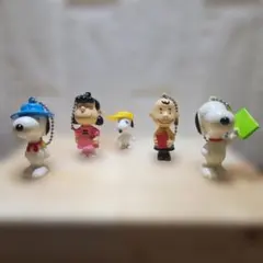 SNOOPY　キーホルダー 【キーホルダー4セット+本体1】