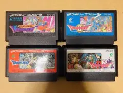 【ドラゴンクエスト1.2.3.4超美品・任天堂・ファミコン】超美DQ