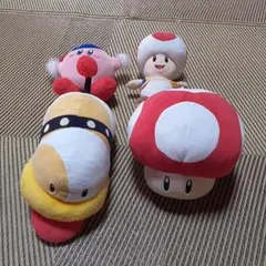 スーパーマリオ ぬいぐるみ 4点セット
