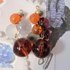 ハンドメイド　フックピアス