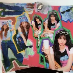 ✳︎ルセラフィム✳︎クリアファイル２枚　キーホルダー１個