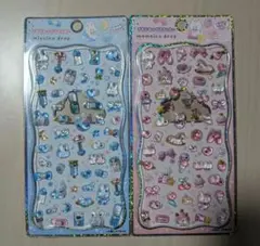 正規品　プチドロップステッカー　 mizuiro　momoiro 2シート