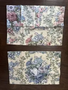 ピローケース　花柄枕カバー 2枚セット