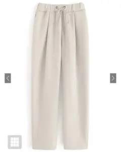 GRL 新品　ボンディングタックパンツ
