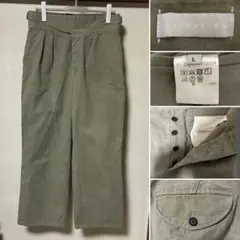 定価3.5万❗️ESTNATION ミリタリー グルカ　トラウザー オリーブLのサムネイル