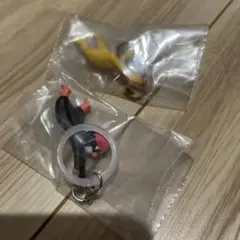 ヒューマンフォールフラット10周年記念フィギュアマーカー　黄色いバディ　ペンギン