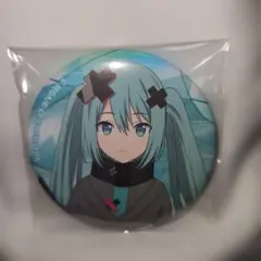 プロセカ　閉ざされた窓のセカイの初音ミク　缶バッチ